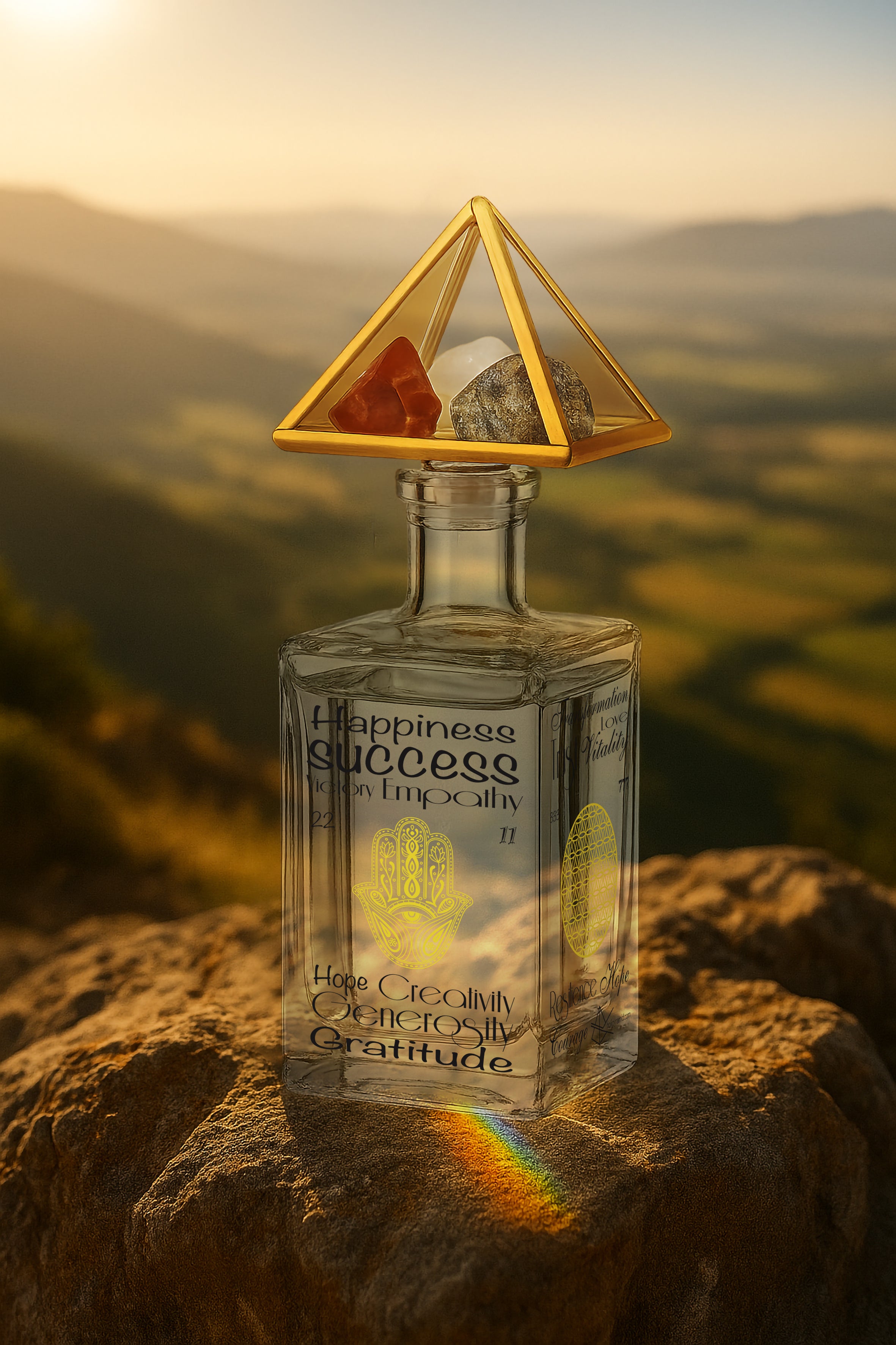 Bottle of Sacred Affirmations