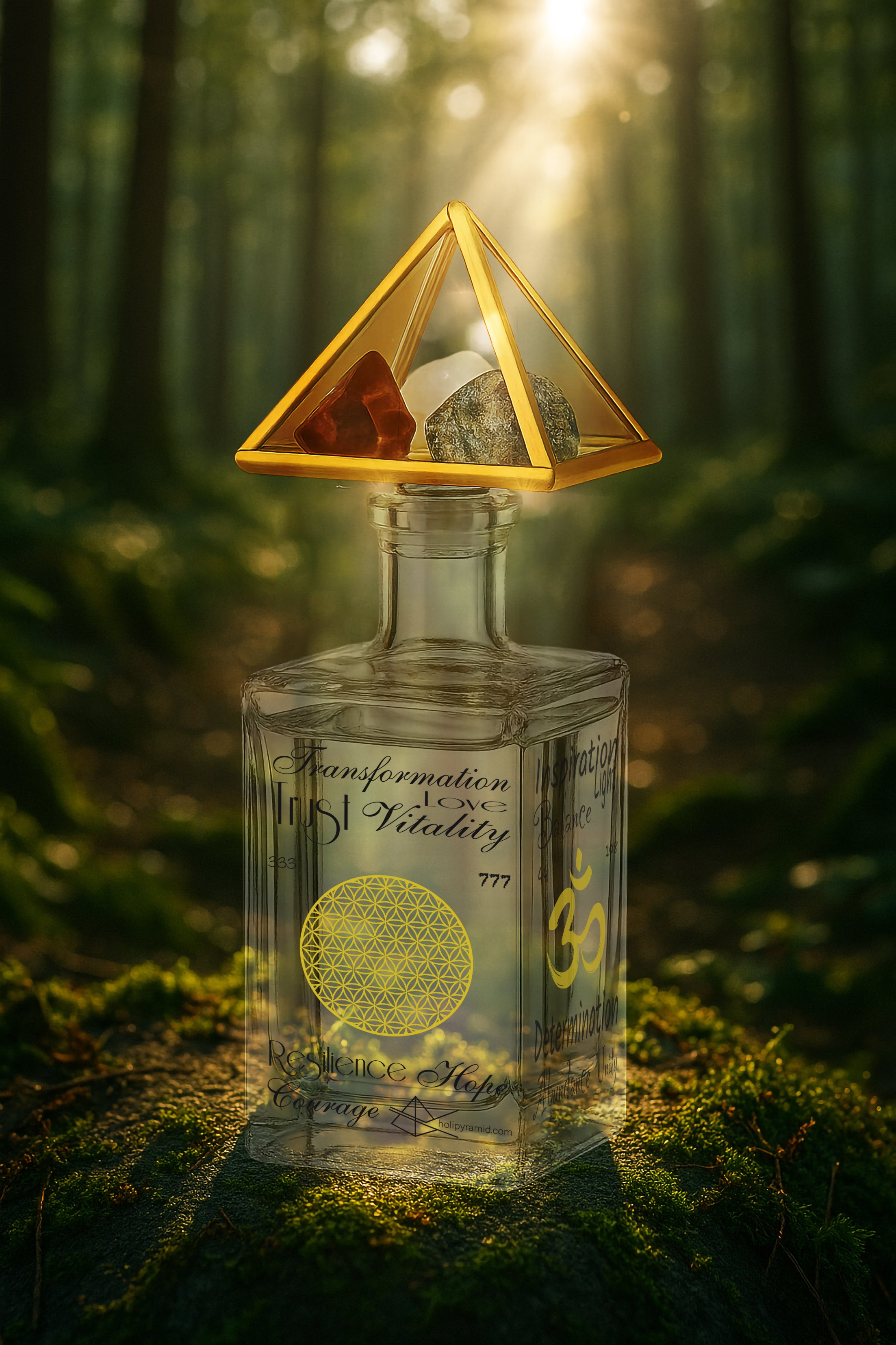 Bottle of Sacred Affirmations
