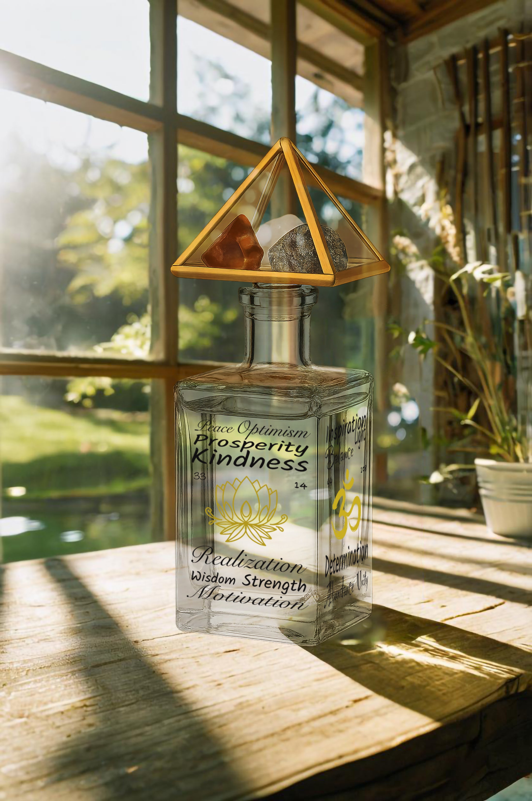Bottle of Sacred Affirmations